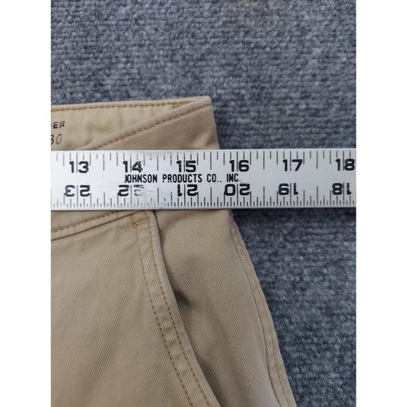 Levis XX Chino Pants 30x30 Beige Slim Taper Cotton stretch Casual (30x27) - Picture 12 of 14